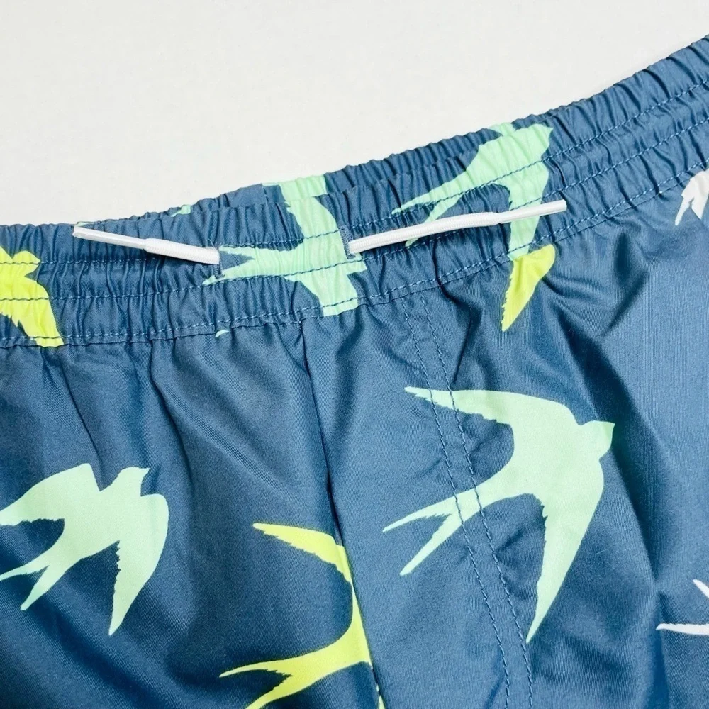 Gap Teen Boy’s Blue Bird Print Swim Trunks Size XXXL